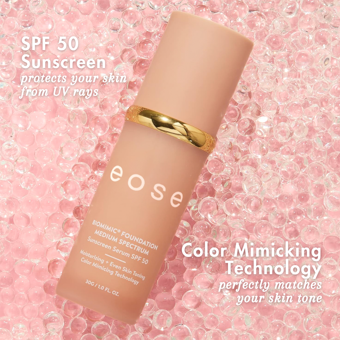 Eose Biomimic, SPF 50, Moisturizing Foundation